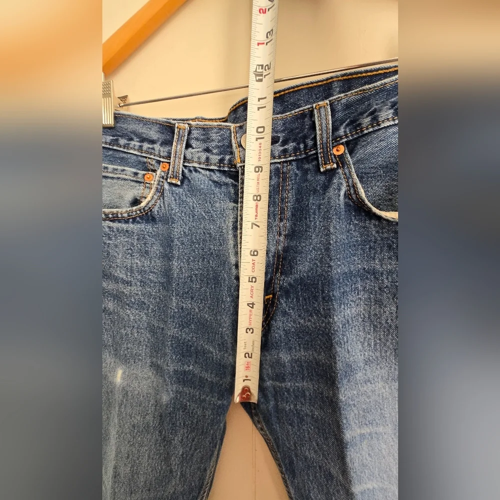 Levi's 505 Classic Straight Denim Jeans-SZ 33w